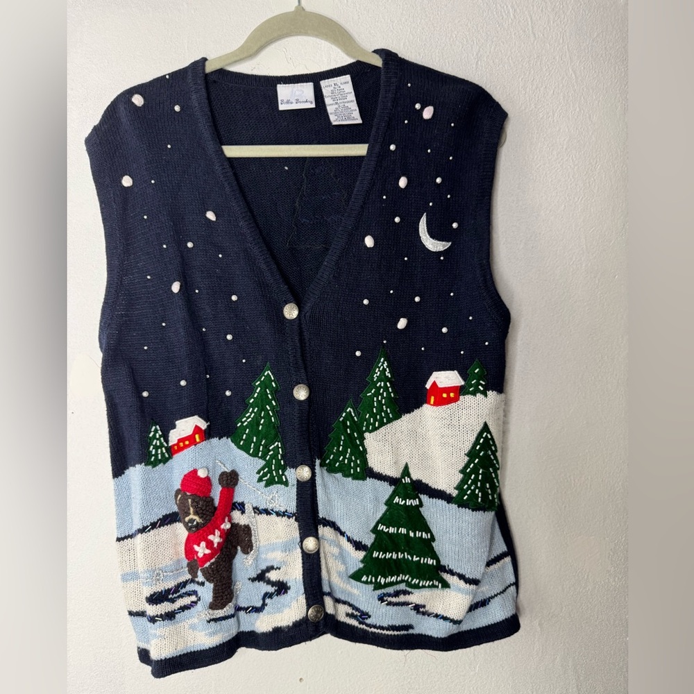 Winter sweater vest xl